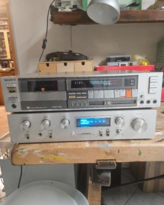 stereo cassette deck  Sony tc fx77 
