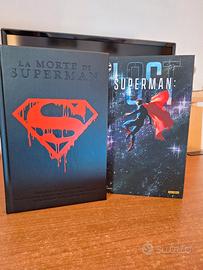 lotto superman lost + exclusive morte di superman