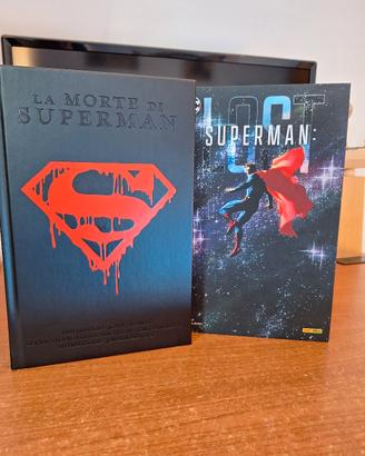 lotto superman lost + exclusive morte di superman