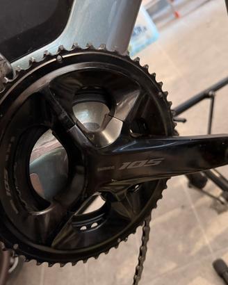Guarnitura Shimano 105 52/36 con Potenziometro