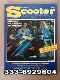 RIVISTA SCOOTER MAGAZINE n. 9 anno 1993