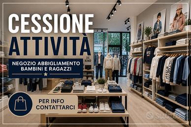 Cessione attività abbigliamento bambini