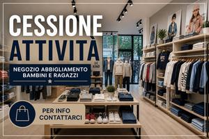 Cessione attività abbigliamento bambini