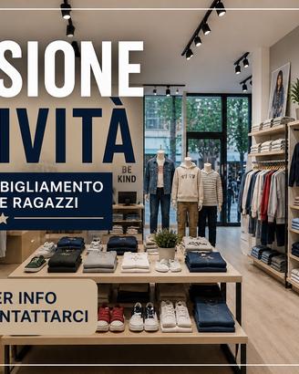 Cessione attività abbigliamento bambini