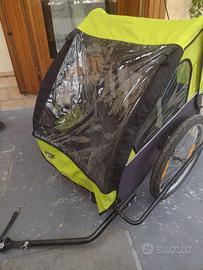 Rimorchio bici bambini
