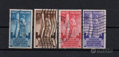 Italia Regno 1933 Giuochi Universitari