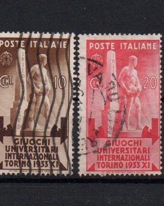 Italia Regno 1933 Giuochi Universitari