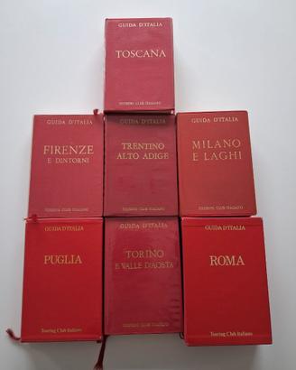 7 GUIDE ITALIA TCI ROSSE