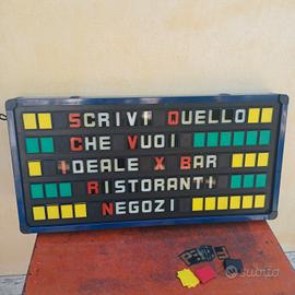 Insegna Luminosa Bar Negozio Ristorante Personaliz