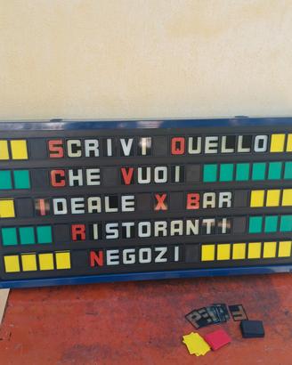 Insegna Luminosa Bar Negozio Ristorante Personaliz