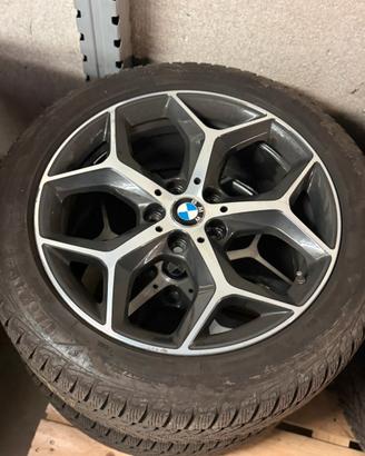 Cerchi Lega 18  Bmw  X1 Gomme invernali 225/50/18