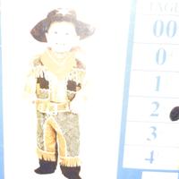 carnevale cowboy 2 anni 