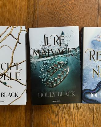 Blocco trilogia Holly Black - romanzi fantasy YA