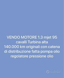 Motore 1.3 mjet