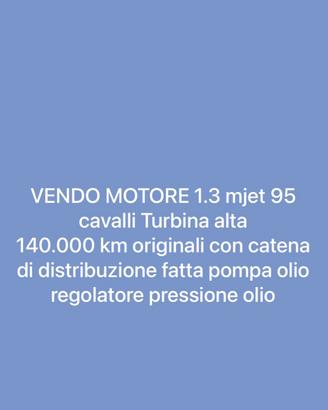 Motore 1.3 mjet