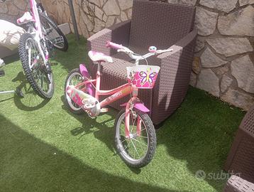 Bici 16 per bambine tra i 3 anni e 7 anni
