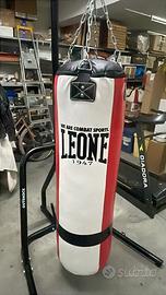 Sacco da Boxe Leone 60Kg con supporto a terra