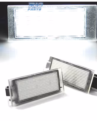 LUCI TARGA A LED RENAULT CLIO MEGANE LAGUNA TWINGO