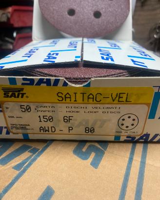Dichi carta velcrati 80/150