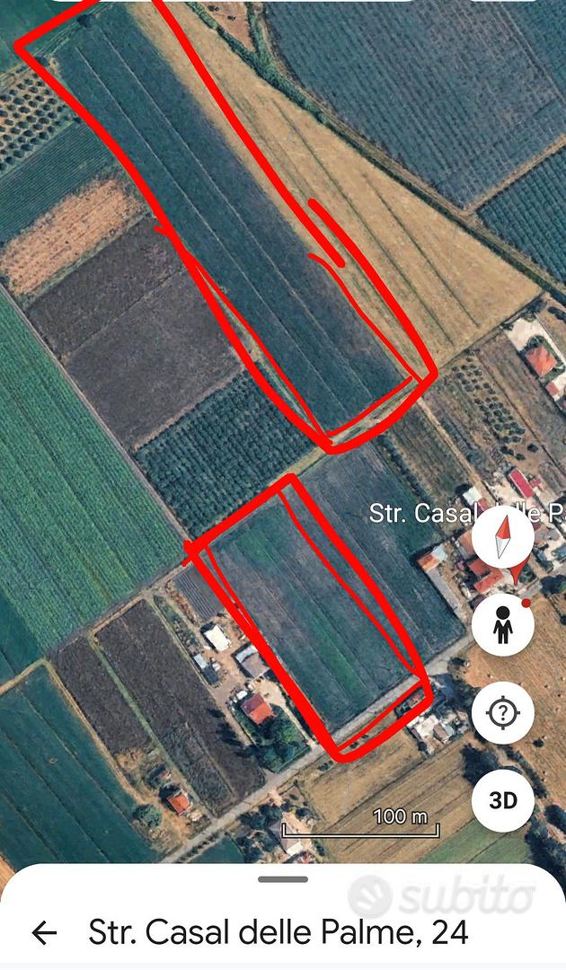 Terreno Latina, 2.5 ha Casal delle Palme - Vista 2