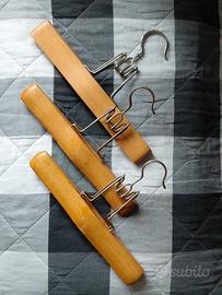 👖appendiabiti / grucce “a pinza” VintagE /legno