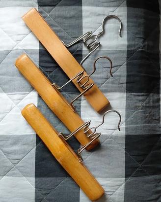 👖appendiabiti / grucce “a pinza” VintagE /legno