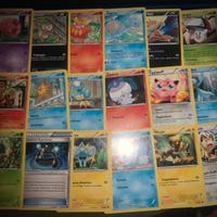 Lotto 18 Carte Pokémon Destini Futuri Nero Bianco