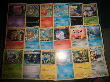 Lotto 18 Carte Pokémon Destini Futuri Nero Bianco