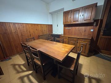 Cucina in legno massello - completa o pz singoli