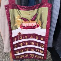 calendario Dell avvento in stoffa 