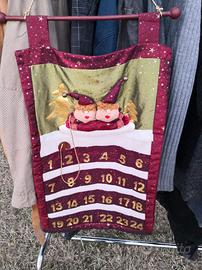 calendario Dell avvento in stoffa 