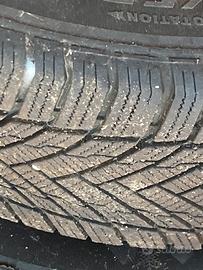 Cerchi auto con gomme invernali