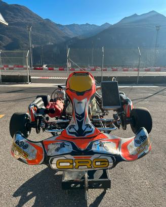 Crg Road Rebel 2017 con motore tm kz 10