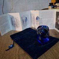 Scultura in vetro Kosta Boda coll. Brain