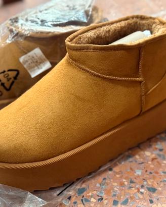 Stivaletti Alcott nuovi n.39 camel
