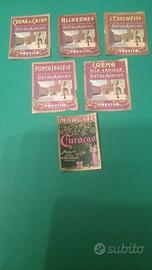 Antiche targhette di liquori