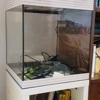 Acquario Askoll pure M led bianco con mobile e acc