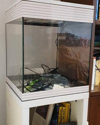 Acquario Askoll pure M led bianco con mobile e acc