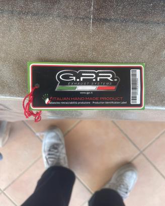 marmitta gpr per honda sh 125 , solo terminale