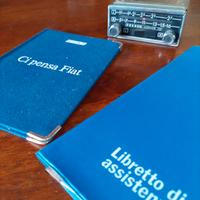 autoradio d'epoca originale Fiat 