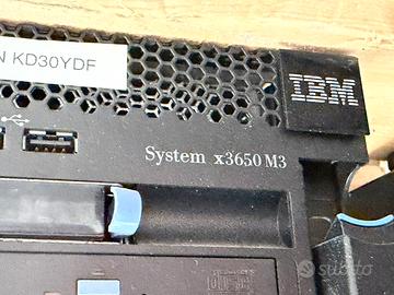 Server usati ibm rack 3650 m3 e system x 3500