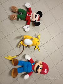 Super Mario, topolino e personaggio pokemon