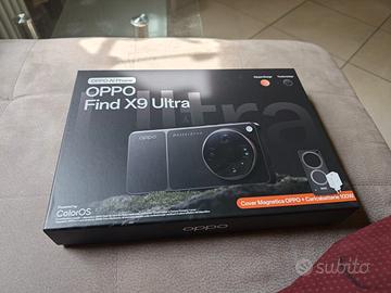 oppo find x9 ultra nero piu kit italiano perfetto 