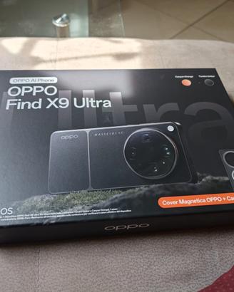 oppo find x9 ultra nero piu kit italiano perfetto 