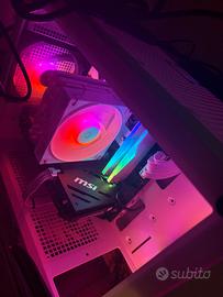 Pc gaming + monitor oled 34 + postazione simracing