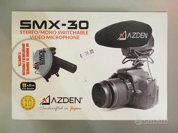 SMX-30 (Stereo/Mono Video Mic) AZDEN -NUOVO