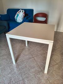 Tavolo Quadrato IKEA Bianco 75x75 cm