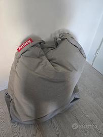 Pouf Fatboy Grigio con Cinghie (Modello Buggle-up)