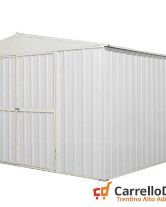 Box prefabbricato acciaio lamiera 360x430 bianco