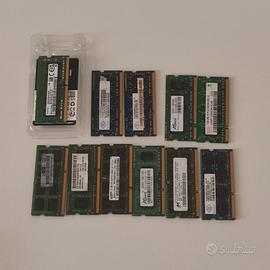 Bundle RAM DDR3 4gb, 2gb e 1gb